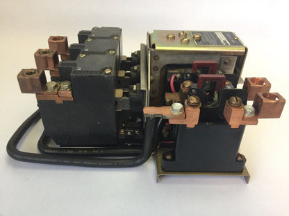 SQUARE D 8536 FO-1 AC MAGNETIC STARTER SIZE 4 600VAC 150AMPS 100HP SERIES C
