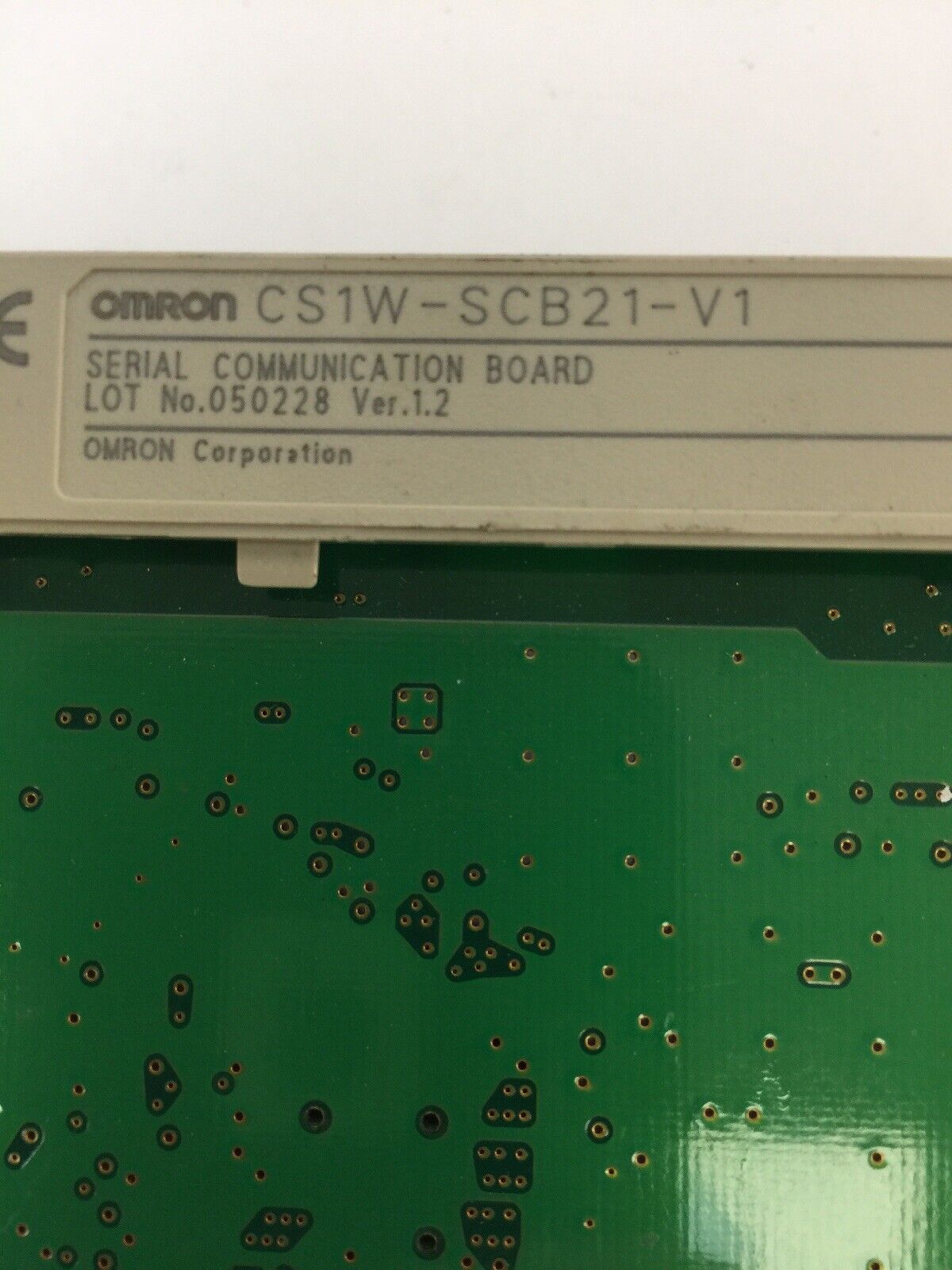 OMRON CS1W-SCB21-V1 SERIAL COMMUNICATION BOARD