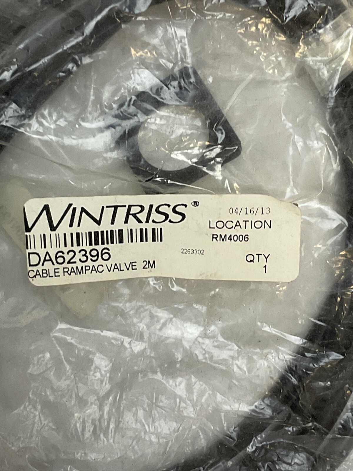 WINTRISS DA62396 CABLE RAMPAC VALVE 2M