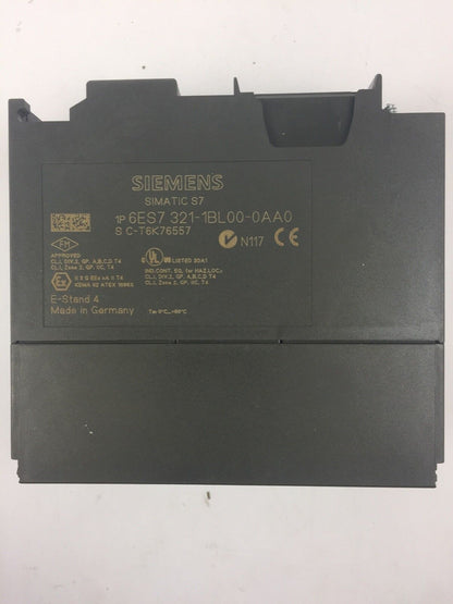 SIEMENS 6ES7 321-1BL00-0AA0 DIGITAL INPUT MODULE