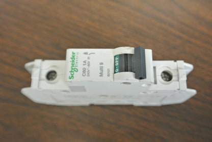 SCHNEIDER ELECTRIC MULTI 9 CIRCUIT BREAKER C60 / 1A / 240VAC / 1 POLE