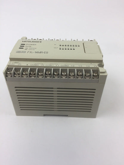 MITSUBISHI FXO-14MR-ES/UL PROGRAMMABLE CONTROLLER 2A 240VAC RESISTIVE LOAD