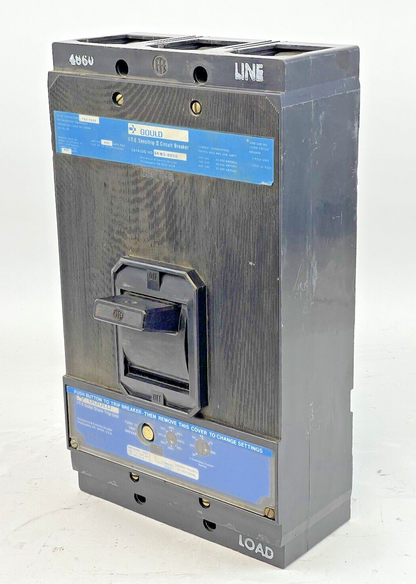 GOULD - SKM3-B600 - I-T-E SENSITRIP II CIRCUIT BREAKER - 600 A, 3 POLE , 600 VAC