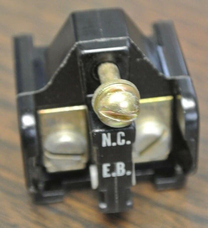 ALLEN-BRADLEY 1495-G5 AUXILIARY CONTACT / N.C. / EARLY BREAK / SIZE 5 / NEW SURP