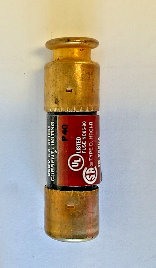 BUSSMANN ECNR10 BULLET FUSE 250VAC 10AMP RK5***LOTOF15****