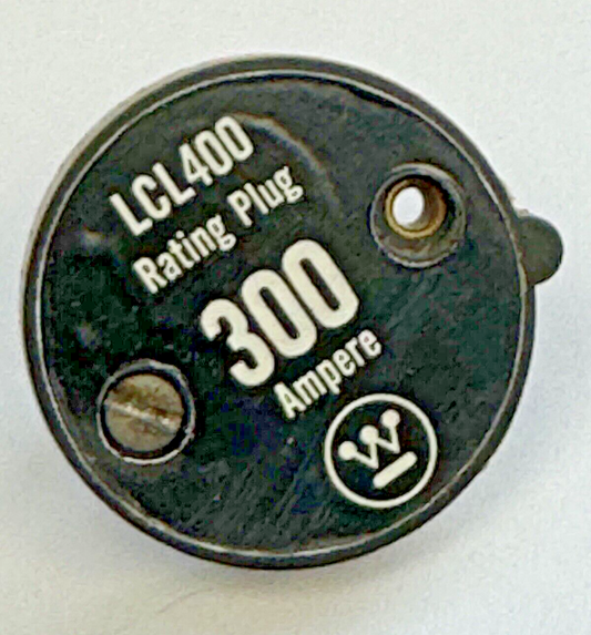 WESTINGHOUSE - LCL 400 300A - RATING PLUG - 4LCL300 - 300 AMPERE