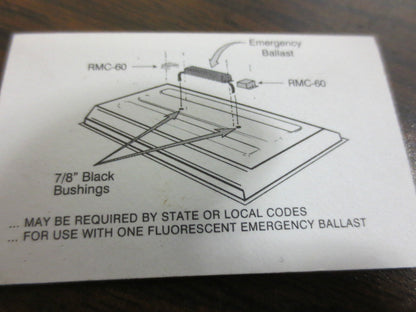 BALLAST BRACKET / CLIP SET - NO NAME or PART NUMBER - SEE PICS - ELECTRICIAN new