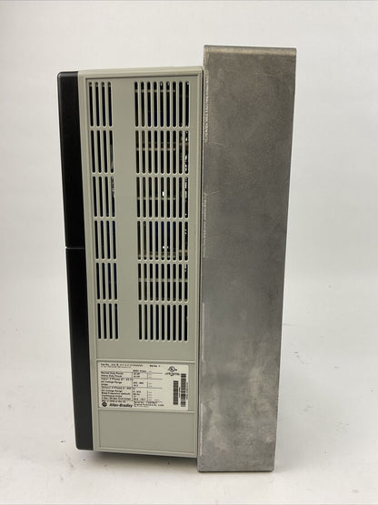 ALLEN BRADLEY 20AE017A0AYNNNNN AC DRIVE F/W 2.008 SER A 15HP OUTPUT 0-575VAC 3PH