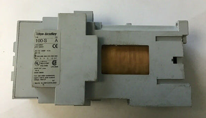 ALLEN BRADLEY 100-C30Z*00  Ser. B CONTACTOR w/ 100-S AUX. CONTACTOR Ser. B