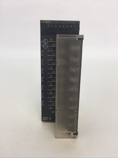 OMRON CJ1W-OC201 OUTPUT UNIT 24VAC