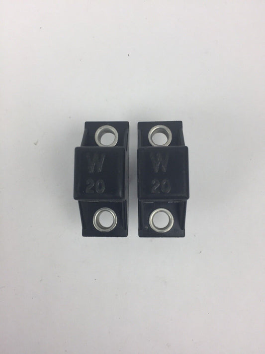ALLEN BRADLEY W20 HEATER ELEMENT LOT OF 2