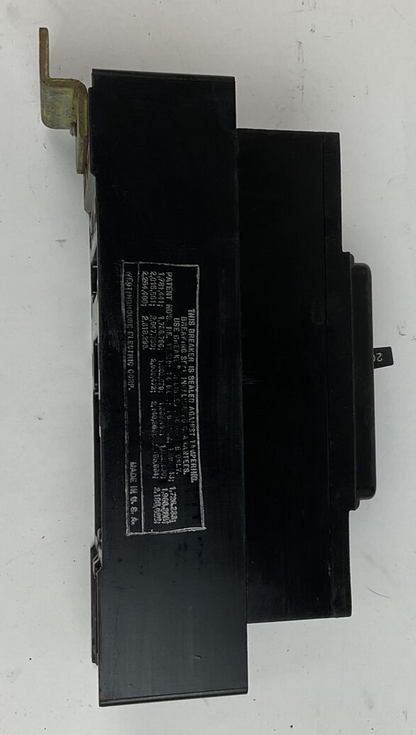WESTINGHOUSE 1222023 AB DE-ION CIRCUIT BREAKER 600VAC 250VDC 20A