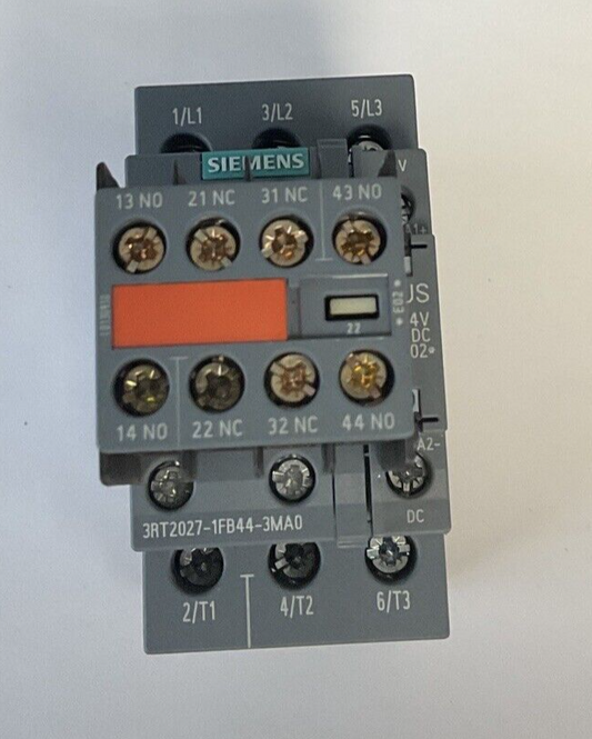 SIEMENS 3RT2027-1FB44-3MA0 CONTACTORS 24VDC 42A