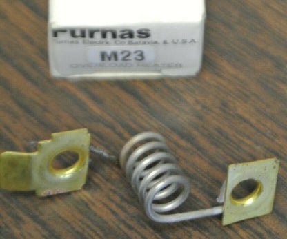 LOT of 2 / FURNAS M23 THERMAL OVERLOAD HEATER ELEMENTS / NEW SURPLUS / SIEMENS