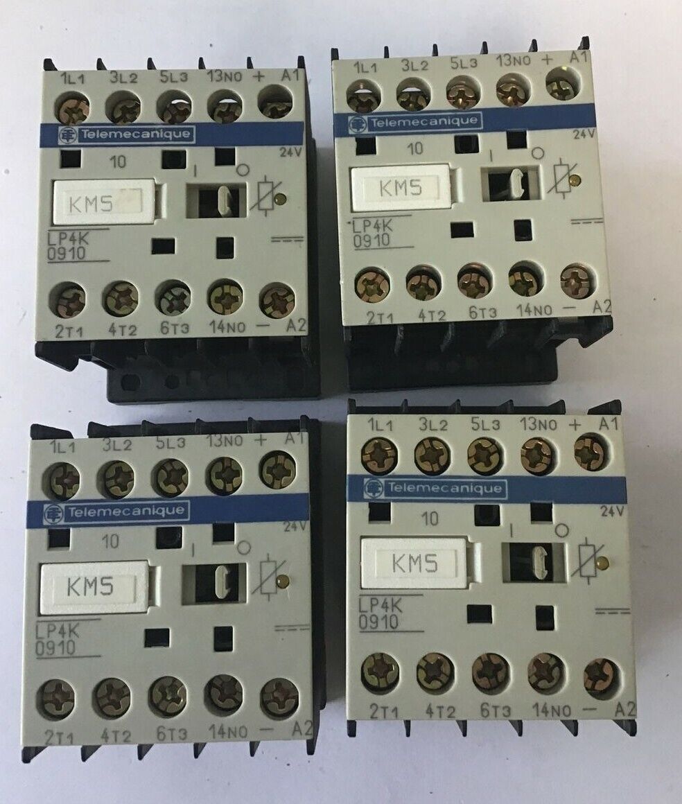 TELEMECANIQUE LP4K 0910 CONTACTOR 600VAC 20A 5HP ***LOTO4***