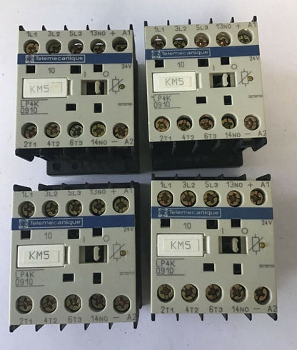 TELEMECANIQUE LP4K 0910 CONTACTOR 600VAC 20A 5HP ***LOTO4***