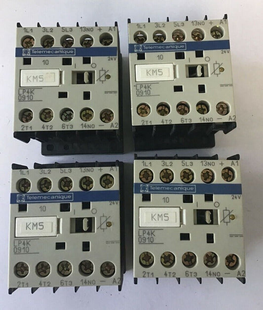 TELEMECANIQUE LP4K 0910 CONTACTOR 600VAC 20A 5HP ***LOTO4***