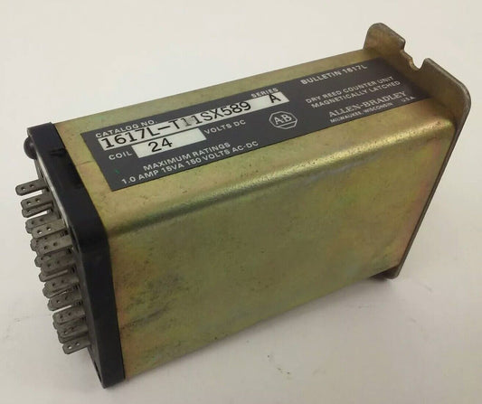 ALLEN BRADLEY, 1617L-T11SX58, SER. A,DRY REED RELAY, 24VDC, 1A, 15VA, 150V AC/DC