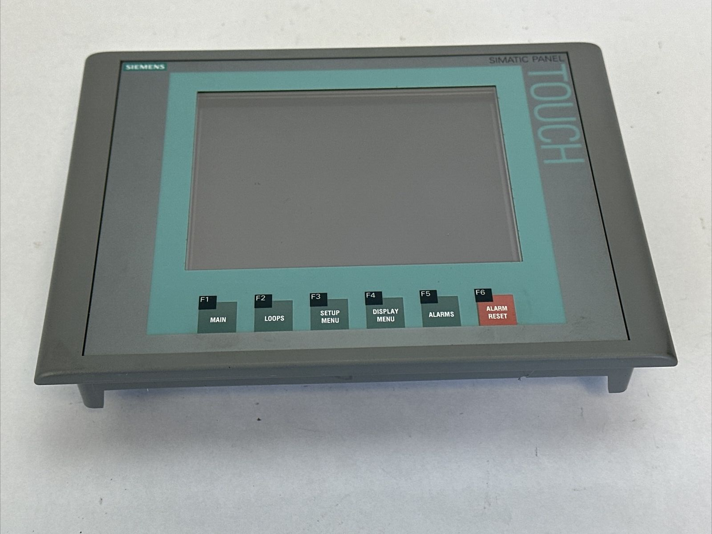 SIEMENS 1P 6AV6 647-0AB11-3AX0 OPERATOR INTERFACE SIMATIC PANEL TOUCH 24VDC