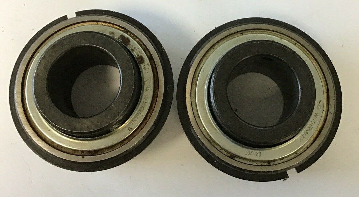 INA W GERMANY ER 20 BEARING ***LOTOF2***