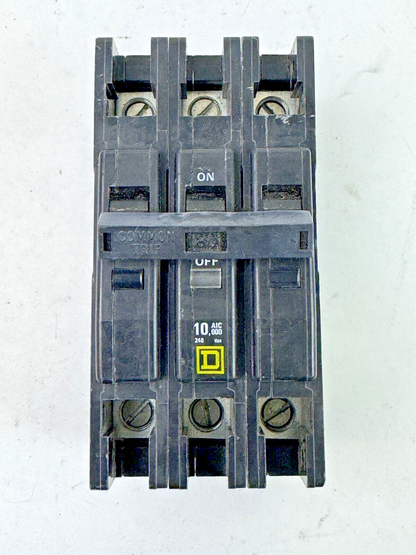 SQUARE D - QOU380 - UNIT MOUNT CIRCUIT BREAKER - 3 POLE/80 A/ 240 VAC/ TYPE QOU