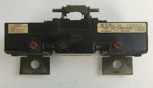 WESTINGHOUSE 371D371G13 CIRCUIT BREAKER TRIP UNIT 400AMP 2000-4000 INST TRIP AMP
