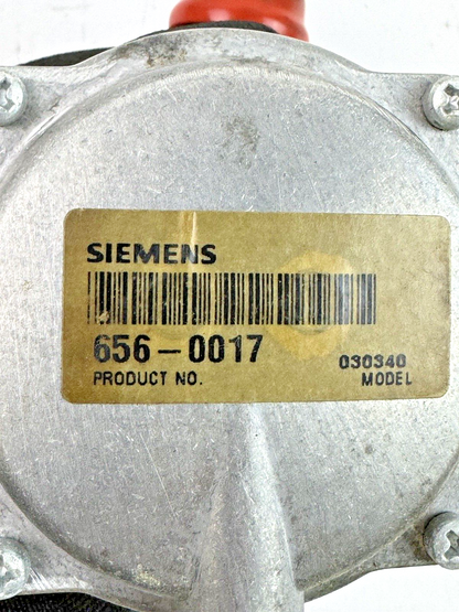 SIEMENS - 656-0017 - 2-WAY NO ANGLE UNION VALVE - 1/2" NPT, 2.1 cv, 3-8 PSI