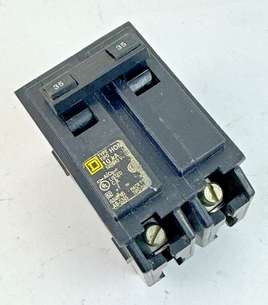 SQUARE D - HOM235 - COMMON TRIP CIRCUIT BREAKER - 2 POLE/ 35 A/ 240 VAC