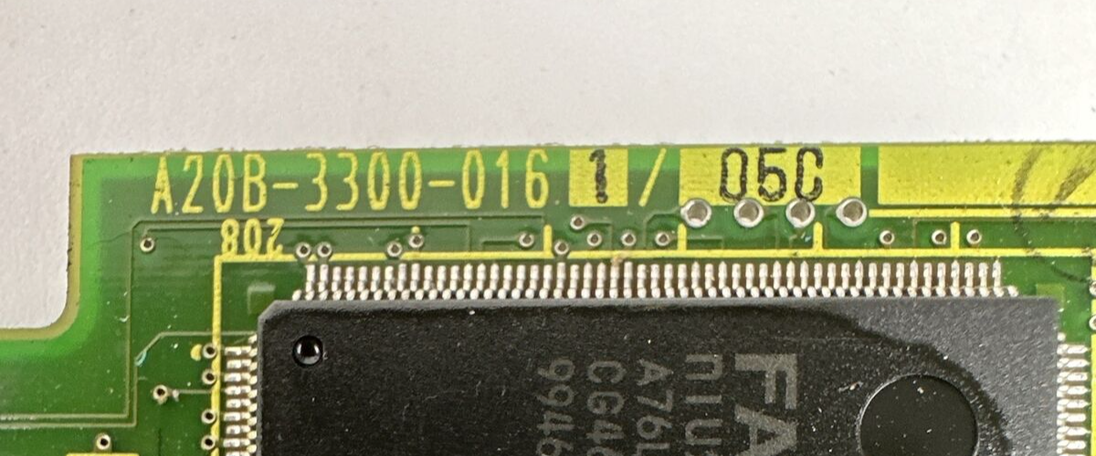 FANUC A20B-3300-0161/05C MEMORY MODULE CIRCUIT BOARD