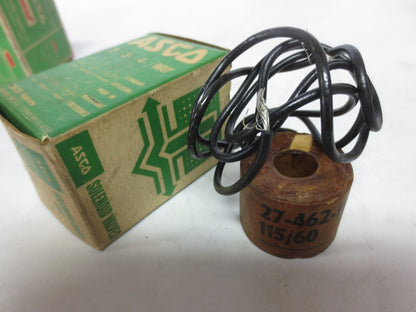 ASCO 27-462-1 SOLENOID VALVE COIL 115V / 60Hz - NEW SURPLUS