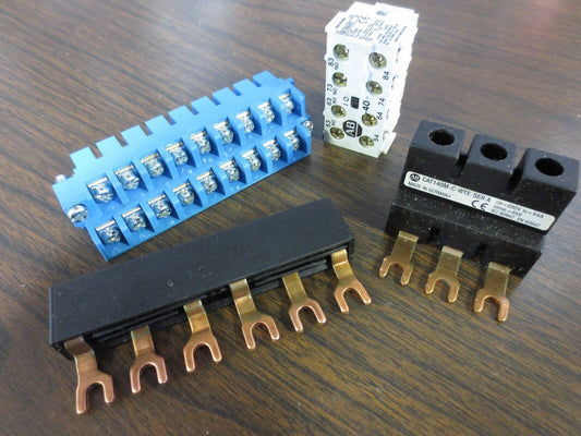 AUXILIARY CONTACTS, TERMINATION LOT - ALLEN-BRADLEY - MAINT. / TOOL ROOM SPARES
