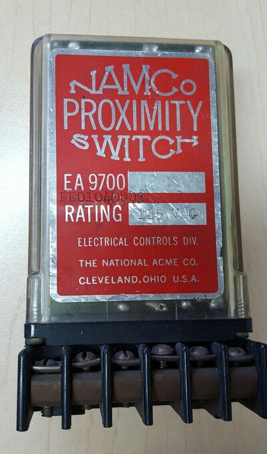 Namco EA 9700 EE01040003 Proximity Switch 115VAC