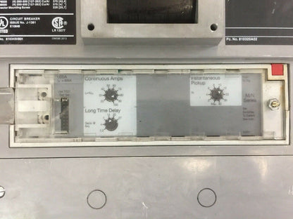 SIEMENS SMD69800A SENSITRIP III ELECTRONIC CIRCUIT BREAKER 800A 600VAC 3 POLE