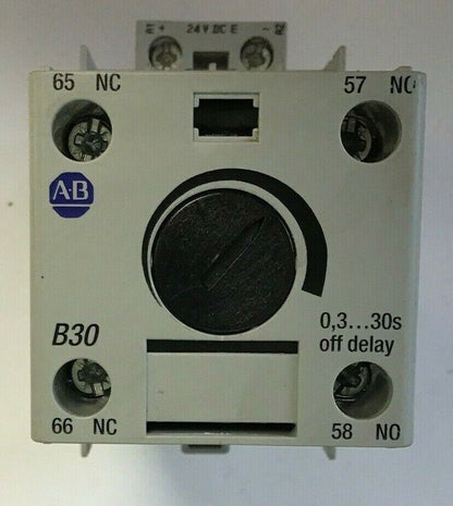ALLEN BRADLEY 700-CF310E SER.A CONTROL RELAY W/ 100-FPT SER.A