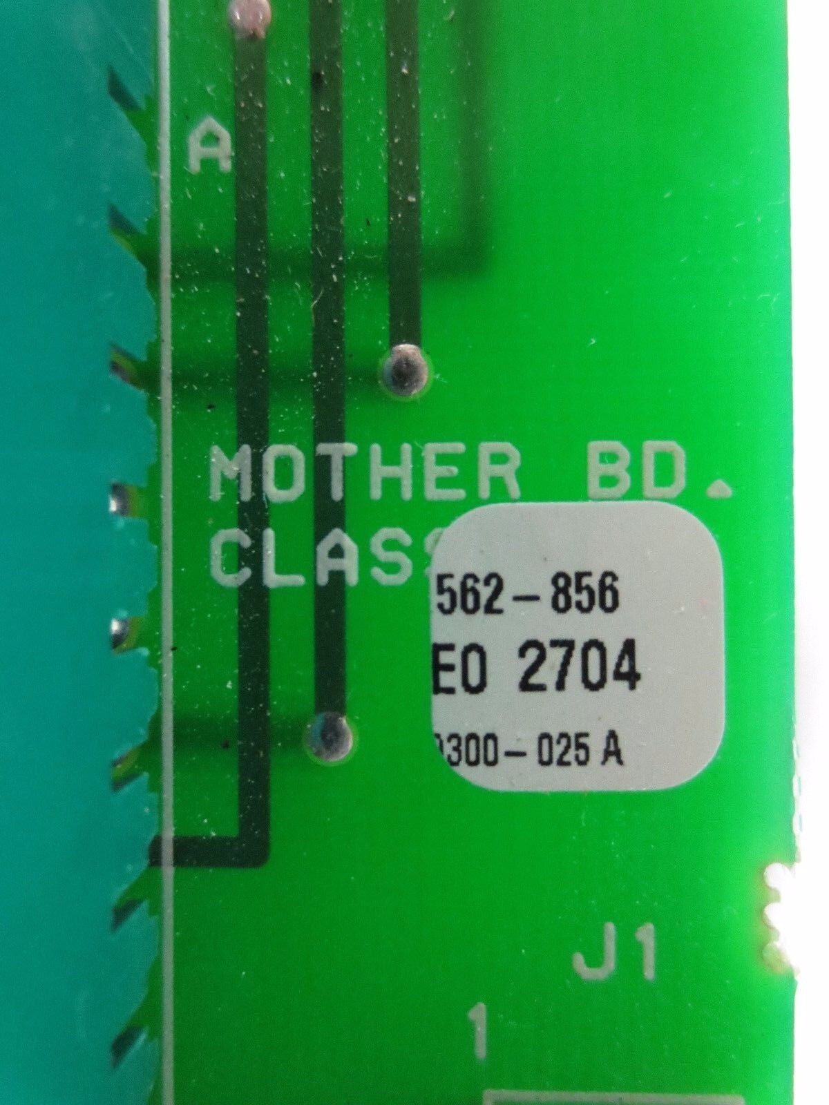 SIMPLEX 562-856 MOTHER BOARD - CLASS B CIRCUIT BOARD