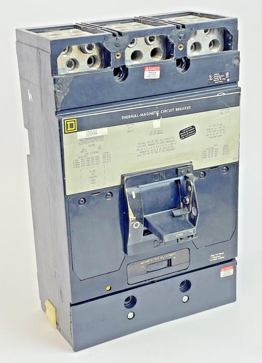 SQUARE D - MHL36120040DC1625 - CIRCUIT BREAKER - 1200 A, 600 VAC, 3 POLE