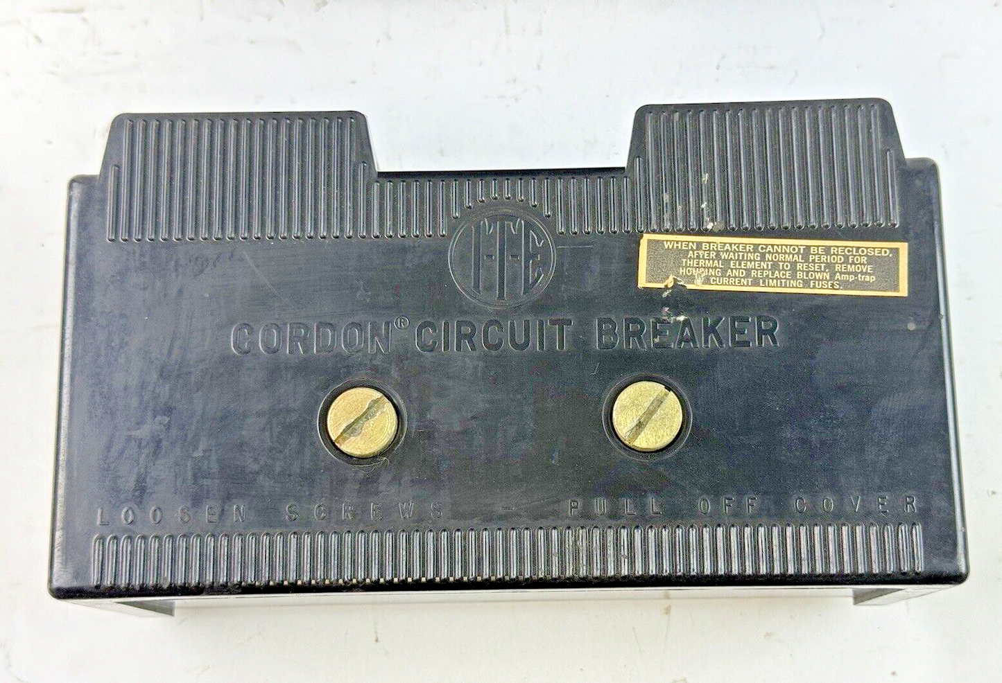 ITE - CJ3-B400 - FUSED CIRCUIT BREAKER - 400A/3 POLE/600VAC WITH 400 AMP TRIP