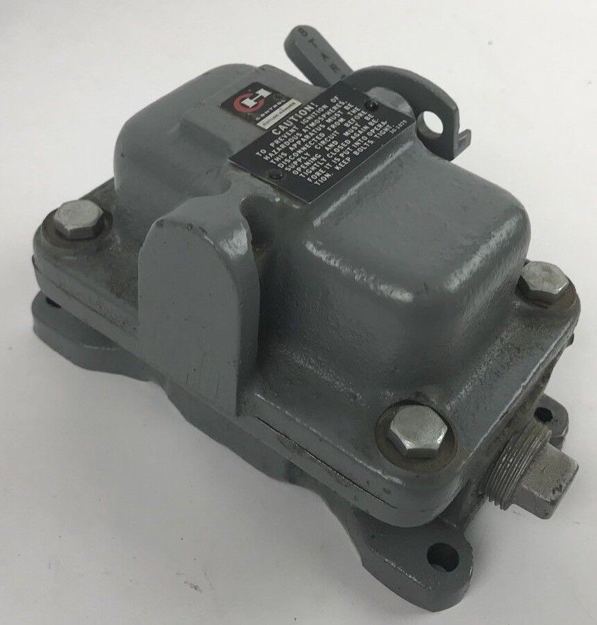 Cutler Hammer 10250H2734A STDUTY Class I Group D/Class II Group EFG LIMIT SWITCH
