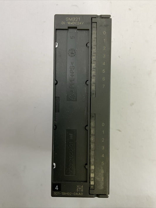 SIEMENS 6ES7 321-1BH02-0AA0 DIGITAL INPUT MODULE