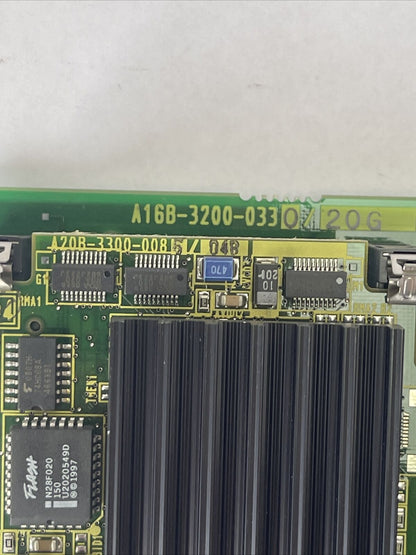 FANUC A16B-3200-0330/20G MAIN BOARD A20B-3300-0085/04B A17B-3300-0200/03B A20B-