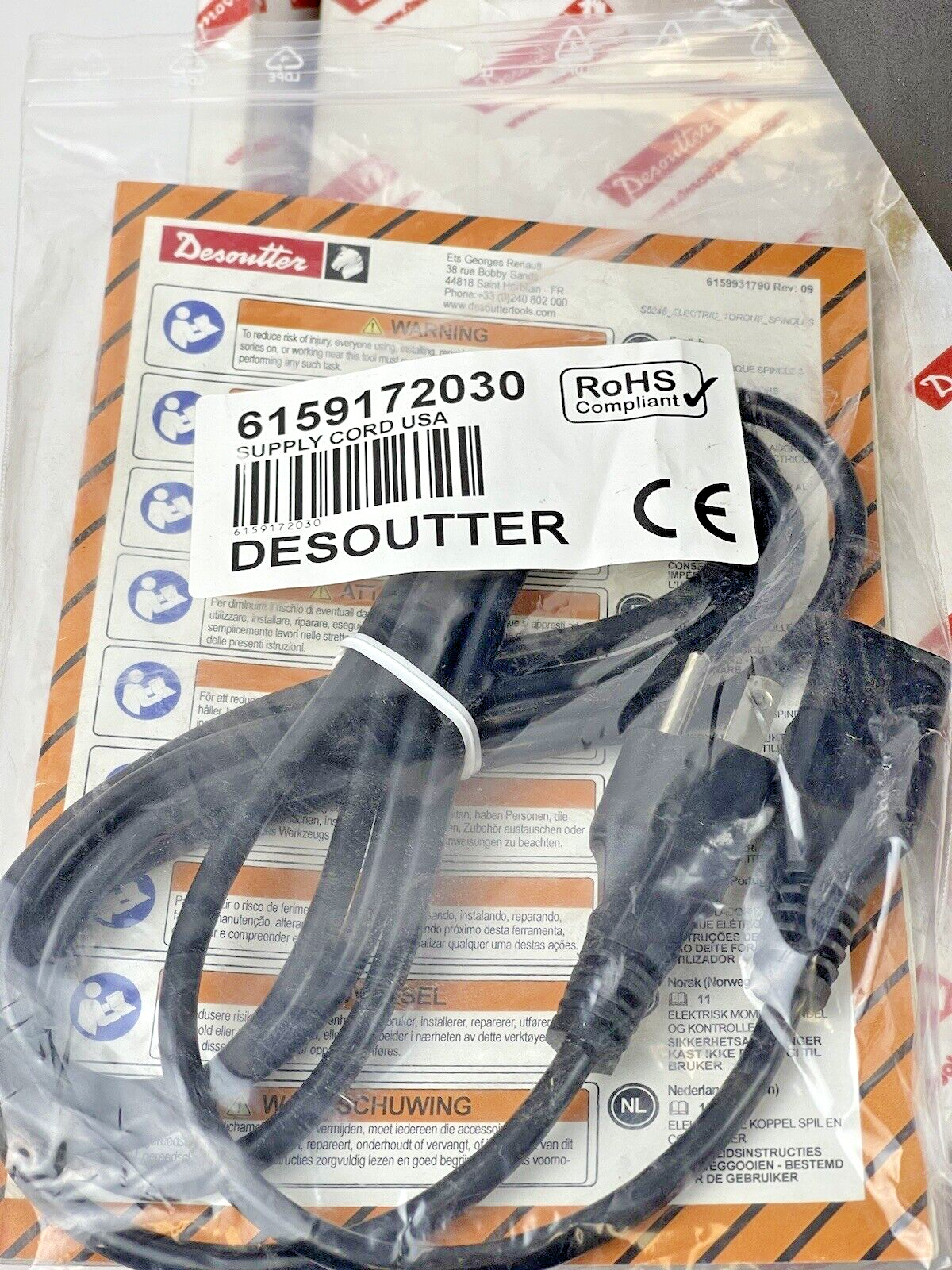 DESOUTTER - 6159326810 - CVIR II CONTROLLER - 15 PHASES PER CYCLE, 115V/230V