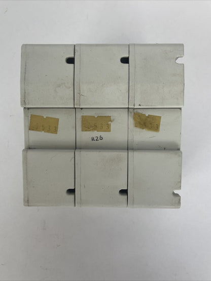 BUSSMANN CH60J3 FUSE HOLDER 600VAC 60A USE CLASS J FUSES