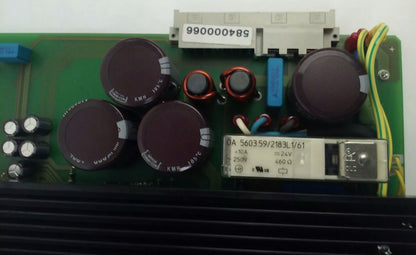 REXROTH 0 608 750 085 POWER SUPPLY MODULE LT304, 330V, 7A, 1 607 501 696 D