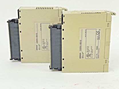 OMRON *LOT OF 2* - C200H-ID212 -PLC Expansion Module Input 16 Input; 12- 24 V dc