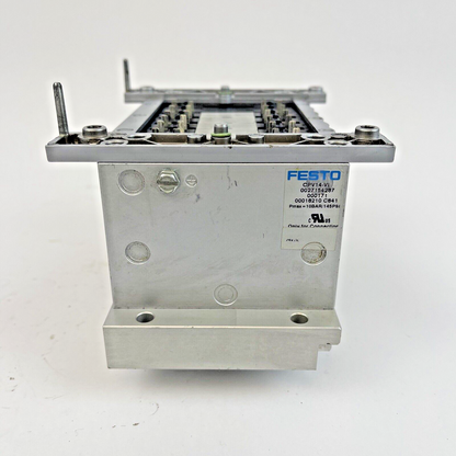 FESTO CPV14-V1 -VALVE MANIFOLD-W/ PNEUM CONNEC. & STACK PLATES, C402(6), C102(2)