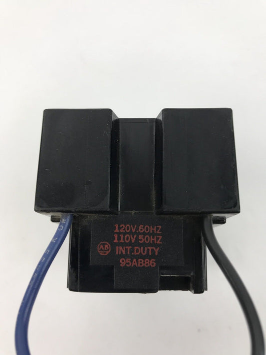 Allen Bradley 95AB86 Coil 120 V 60 HZ 110 V 50 HZ INT DUTY Used