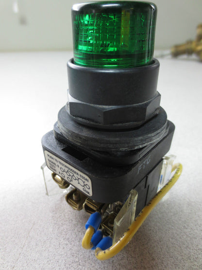 ALLEN-BRADLEY 800H-QRTL24 / 800T-NL24 GREEN PUSH-TO-TEST / LED POWER MODULE 24V