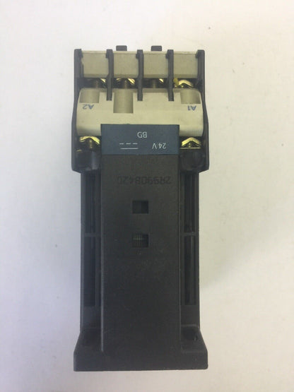 TELEMECANIQUE CA3 DN 40 CONTACTOR 600VAC 10A COIL 24VDC