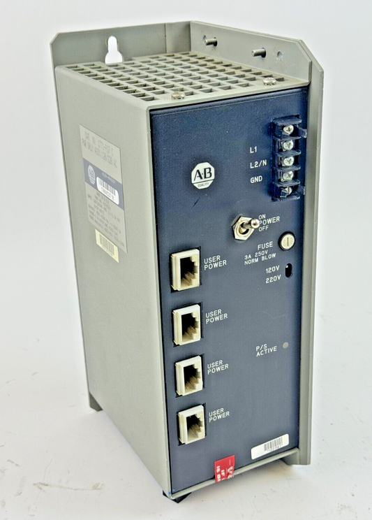 ALLEN-BRADLEY - 1771-PS7 SER. C - POWER SUPPLY MODULE - 2.4 A, 220 VAC, 60/50 HZ