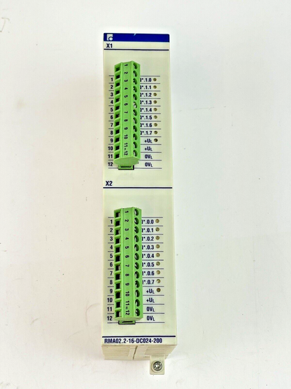 INDRAMAT - REXROTH - RMA02.2-16-DC024-200 - OUTPUT MODULE -2X8 TRANSISTOR